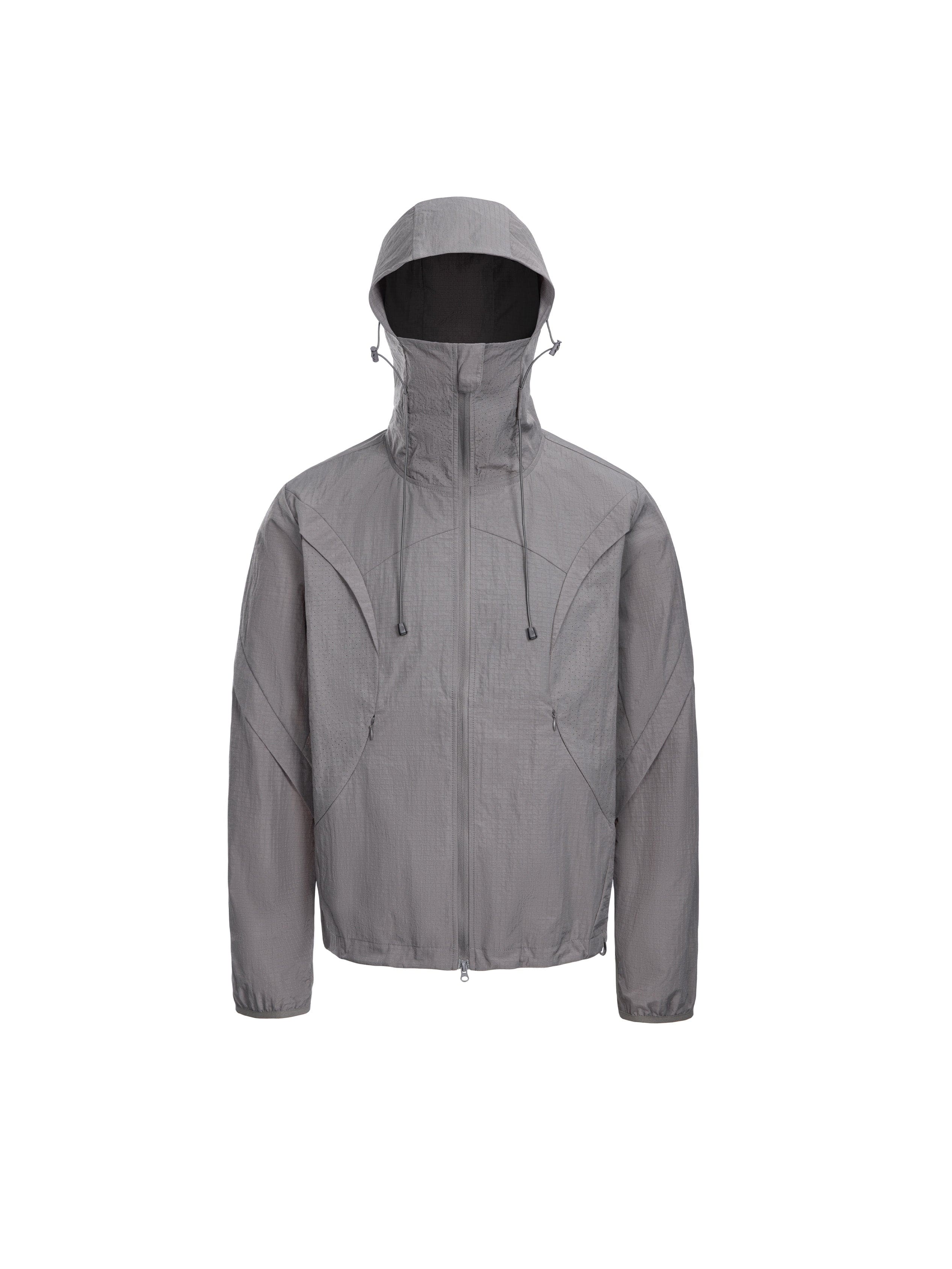 CATSSTAC Arc Panel Dual-Zip UV Protect Hooded Jacket