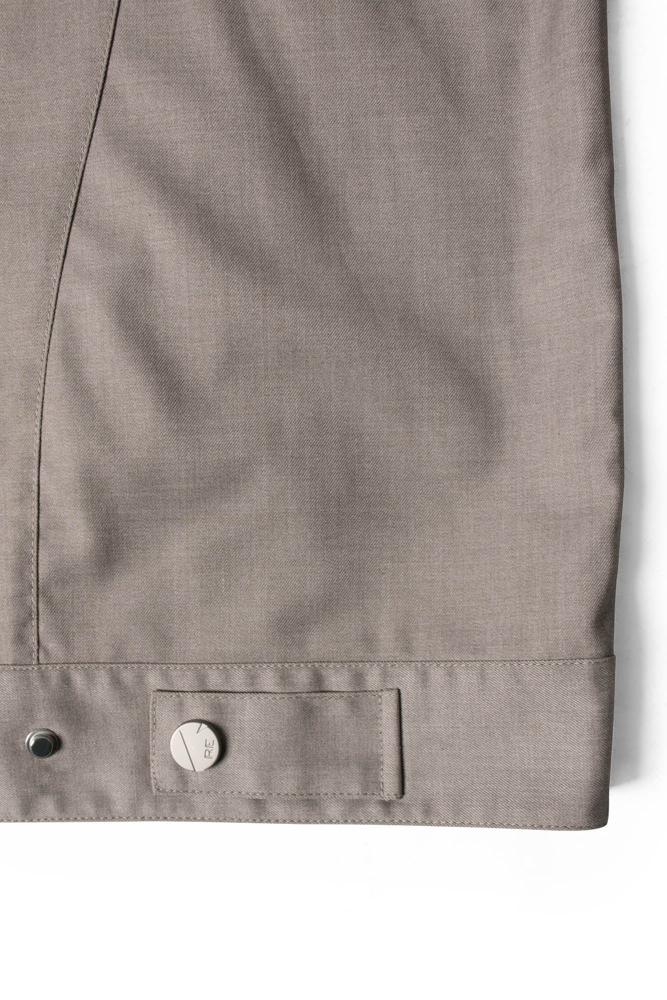 RELABEL Utility Stand Collar Half-Sleeve Jacket