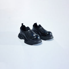 WHISTLEHUNTER x Oto3 Logo Derby Shoes