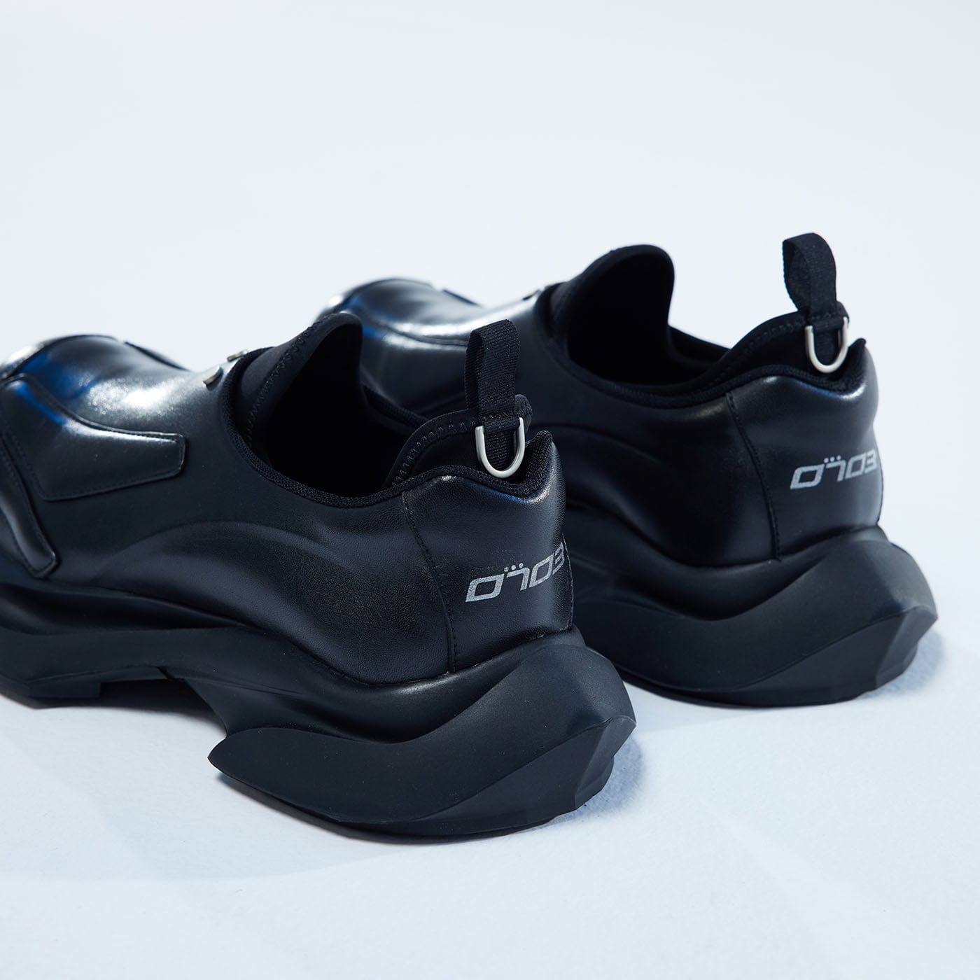 WHISTLEHUNTER x Oto3 Logo Derby Shoes