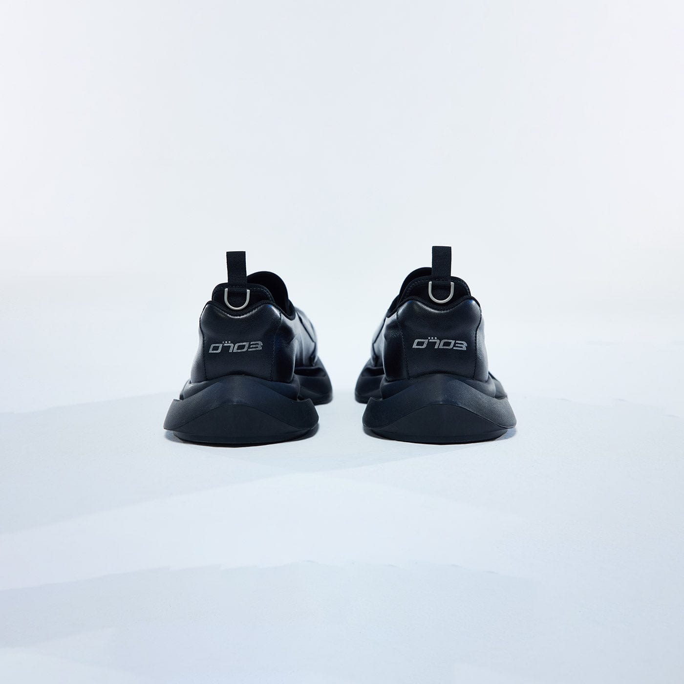 WHISTLEHUNTER x Oto3 Logo Derby Shoes