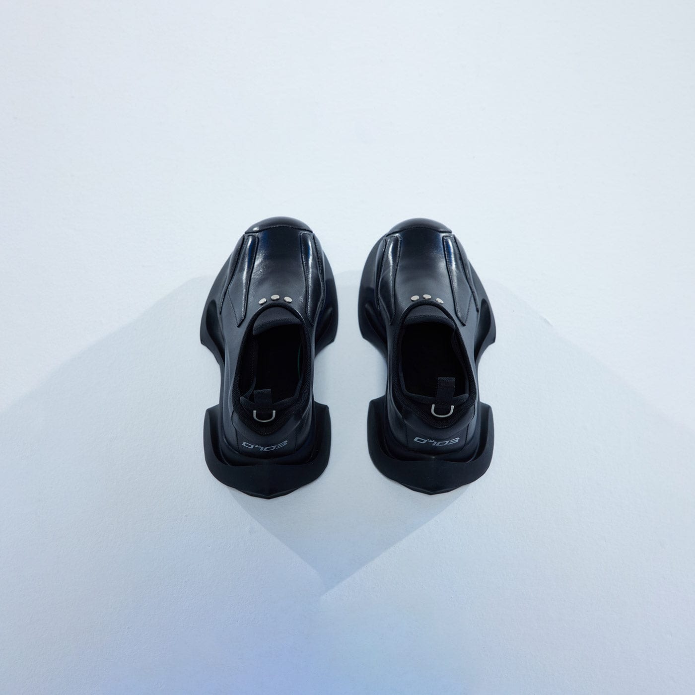 WHISTLEHUNTER x Oto3 Logo Derby Shoes