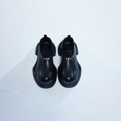 WHISTLEHUNTER x Oto3 Logo Derby Shoes