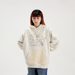 CONKLAB Doodle Knitted Pocket Hoodie