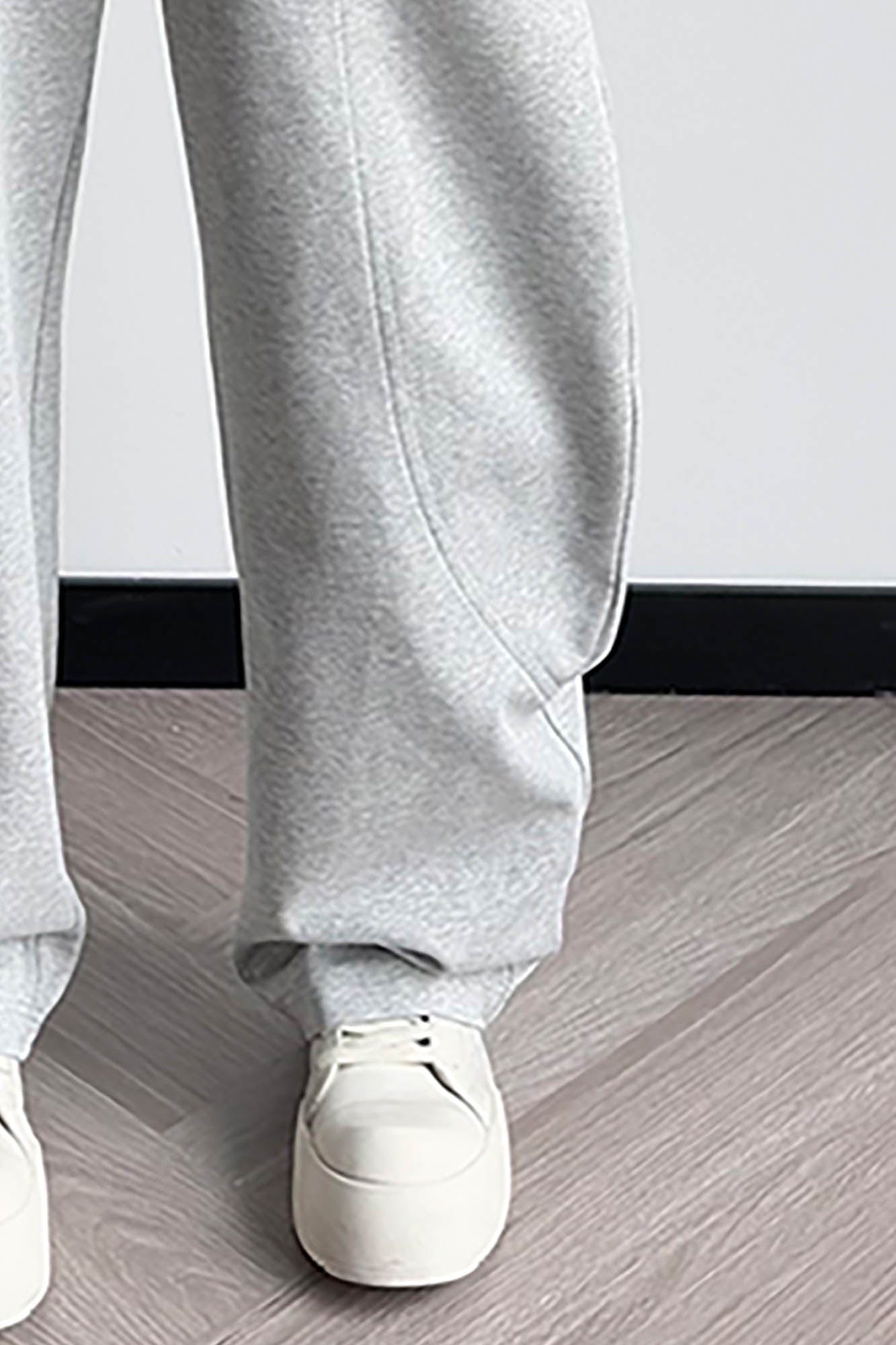 KREATE Curved-Spliced Sorona Quick-Dry Sweatpants