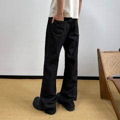 KREATE Classic Washed Straight-Leg Jeans