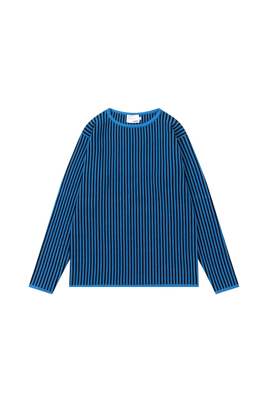 ARTIFICIAL WORLD Essential Striped Knitted L/S Tee