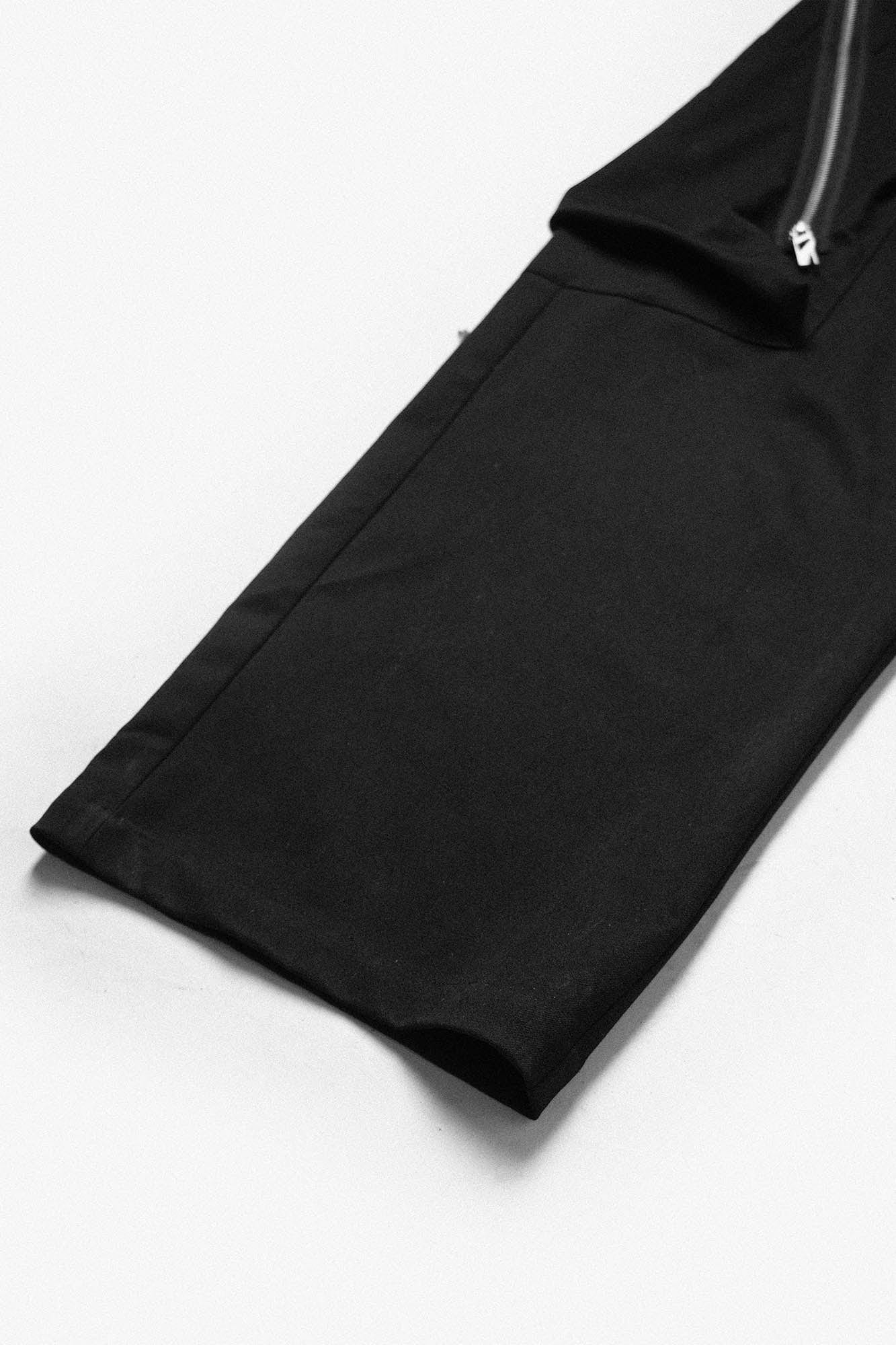 RELABEL Drop-Crotch Pleated Wide-Leg Pants