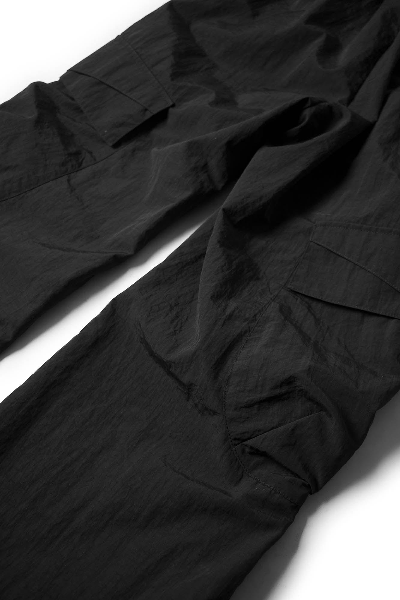 RELABEL Flared Multi-Zip Cargo Pants
