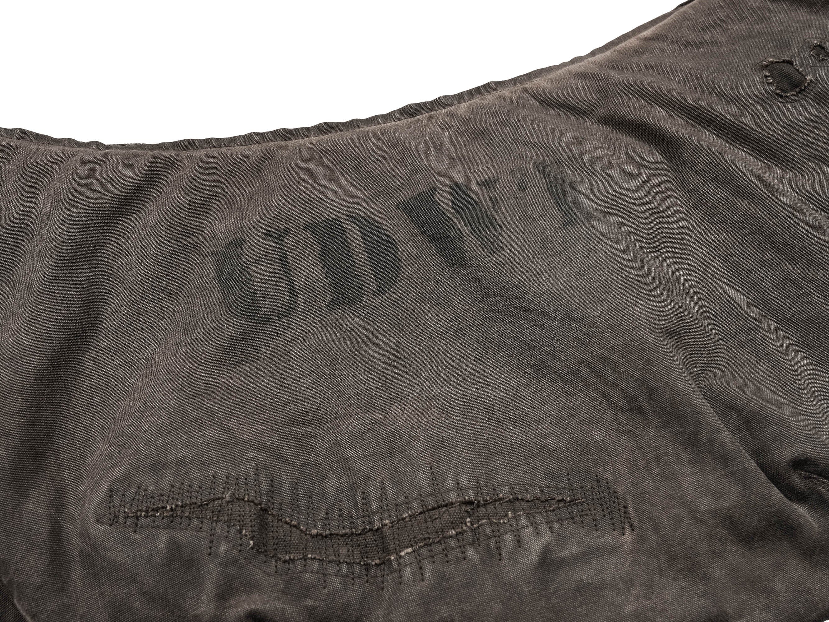 UNDERWATER Distressed Wanderer Crescent Bag