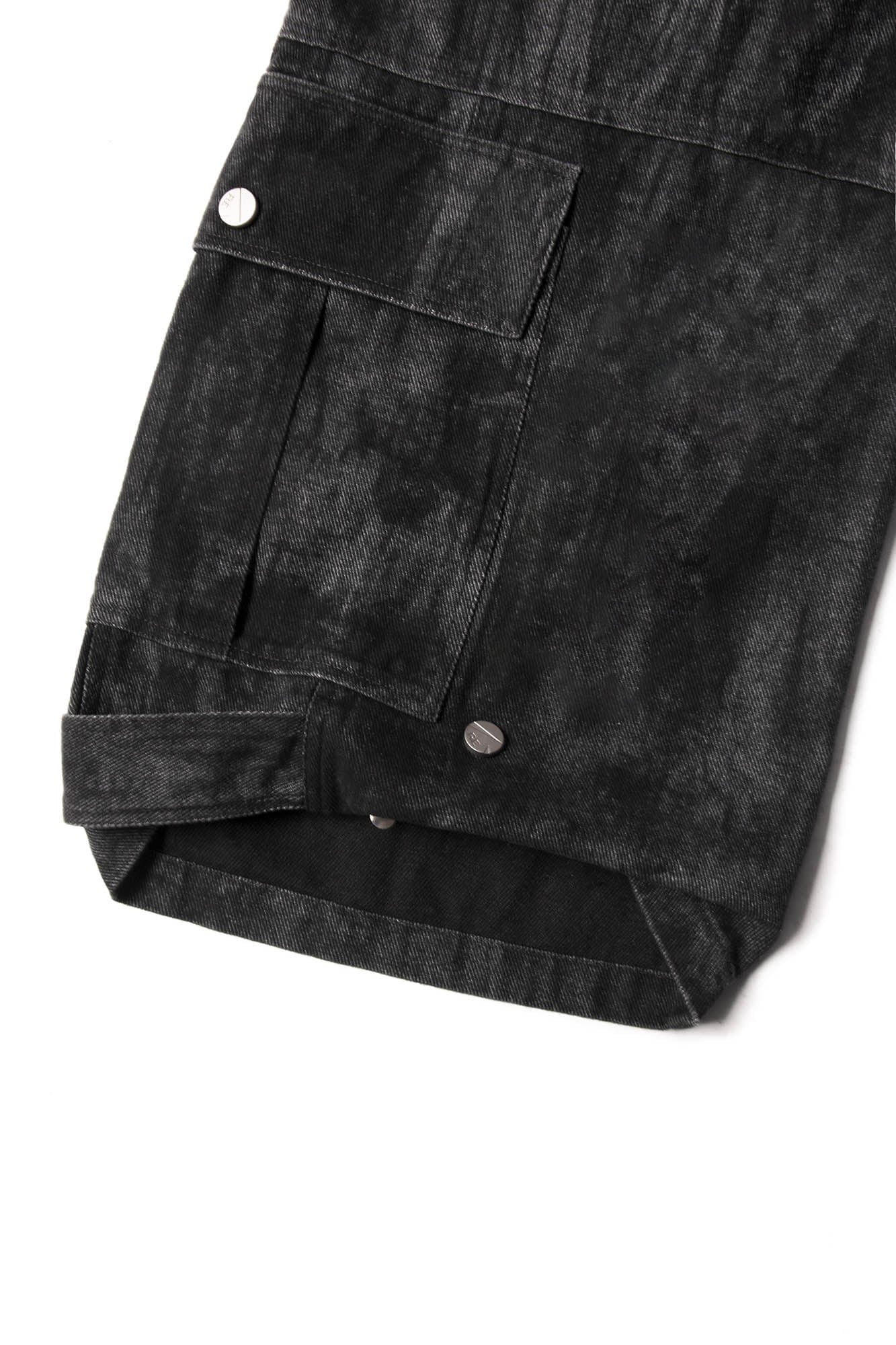 RELABEL Tie-Dye Multi-Pocket Pleated Straps Cargo