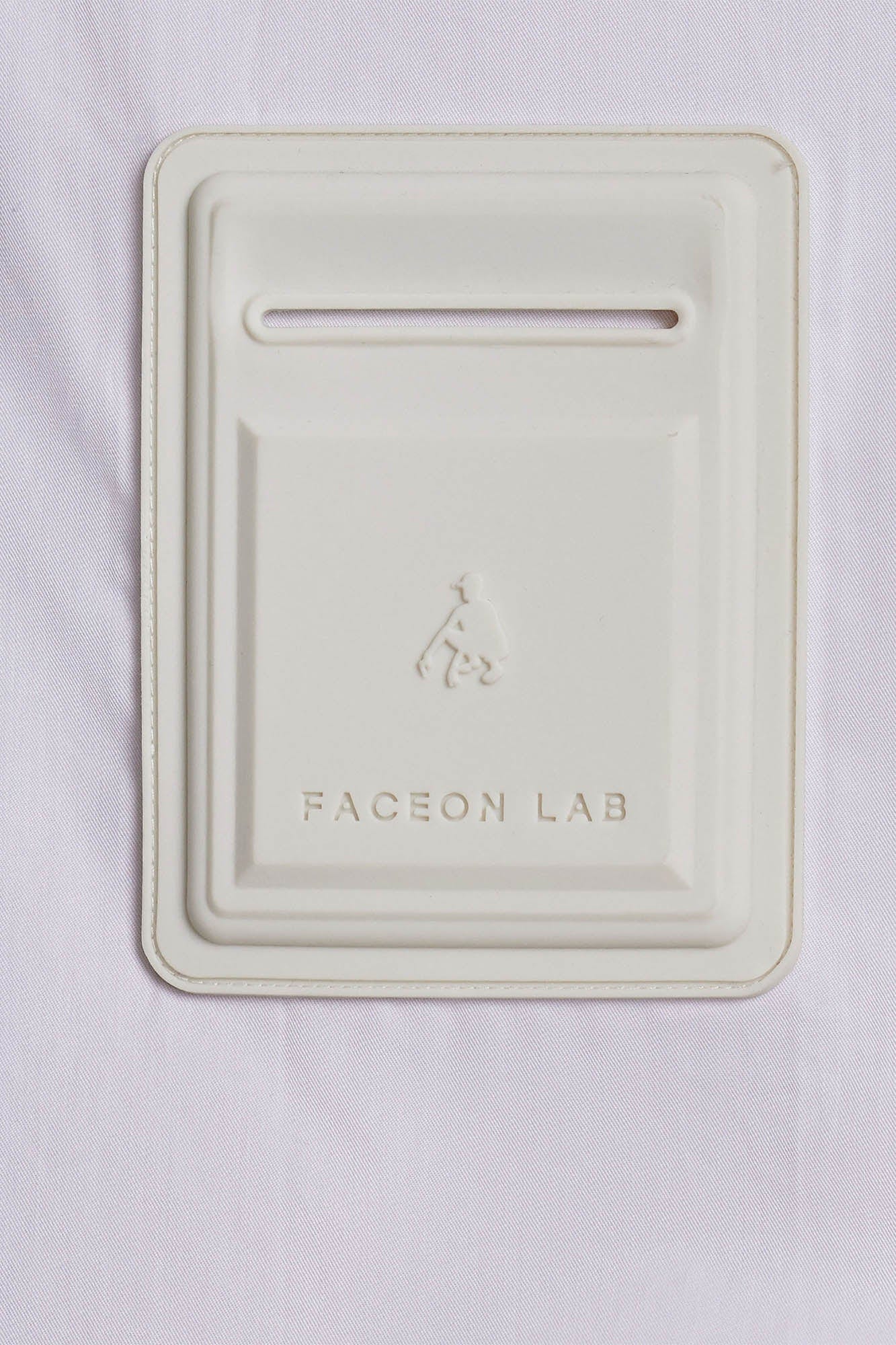 FACEONLAB Modern Patch-Pocket Poplin Shirt