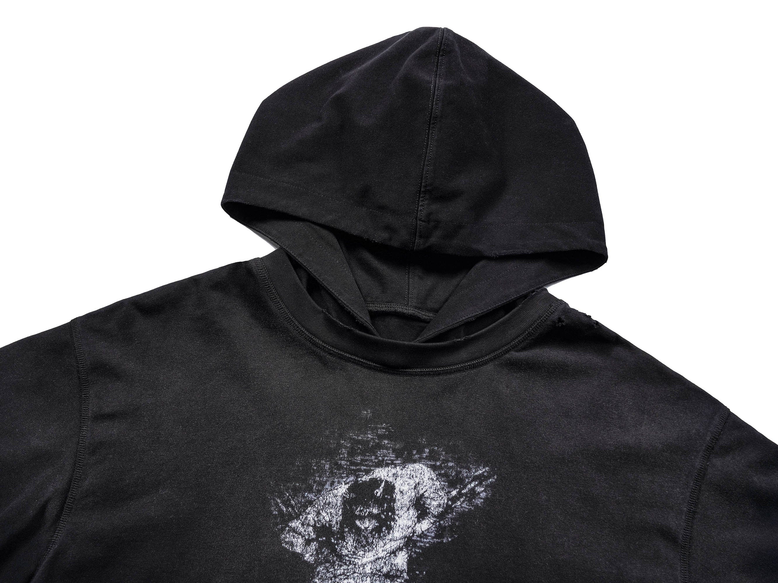 UNDERWATER The Prisoner Distressed Layered Hoodie