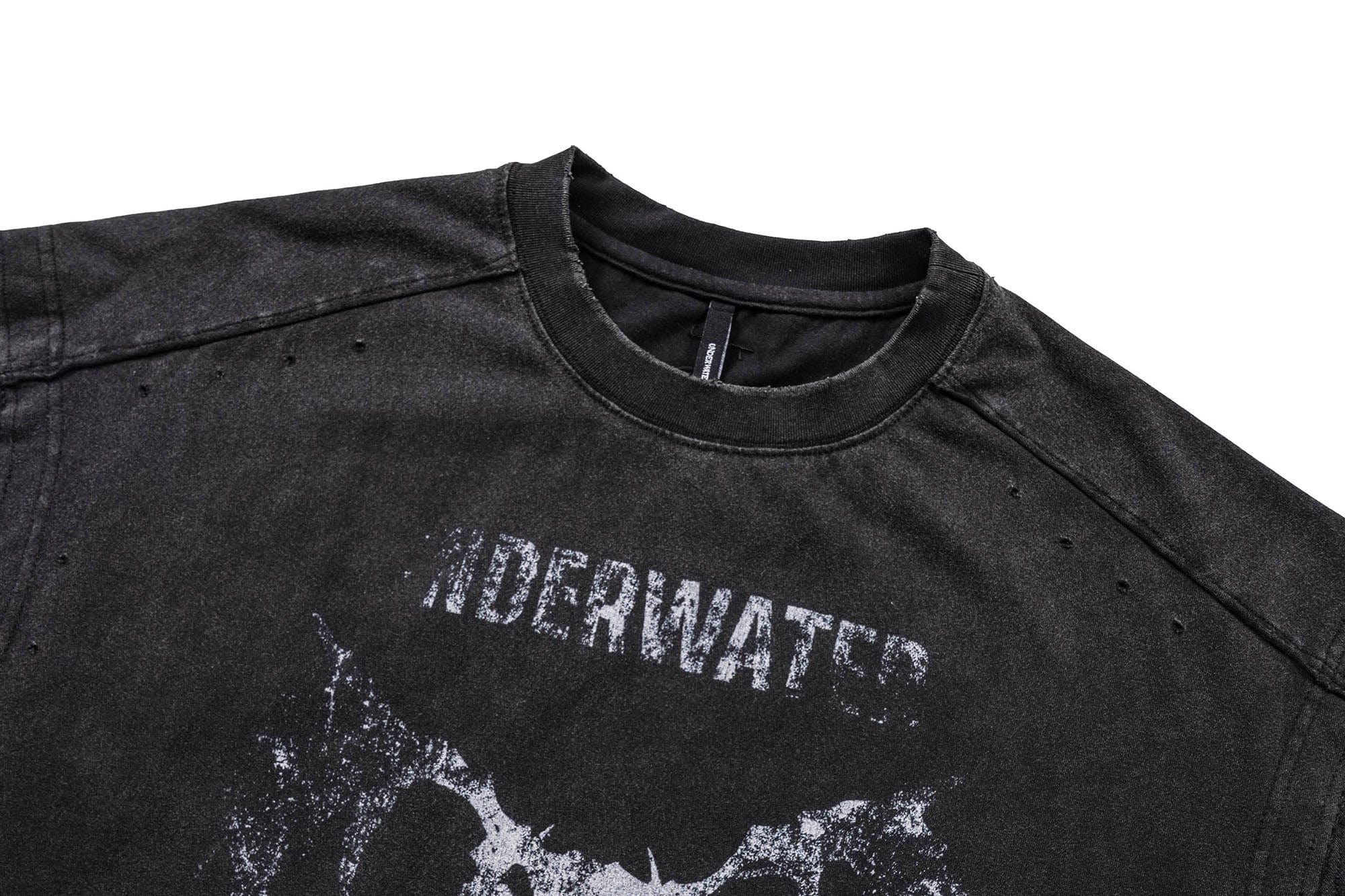 UNDERWATER The Hellbound Wing Distressed Vest