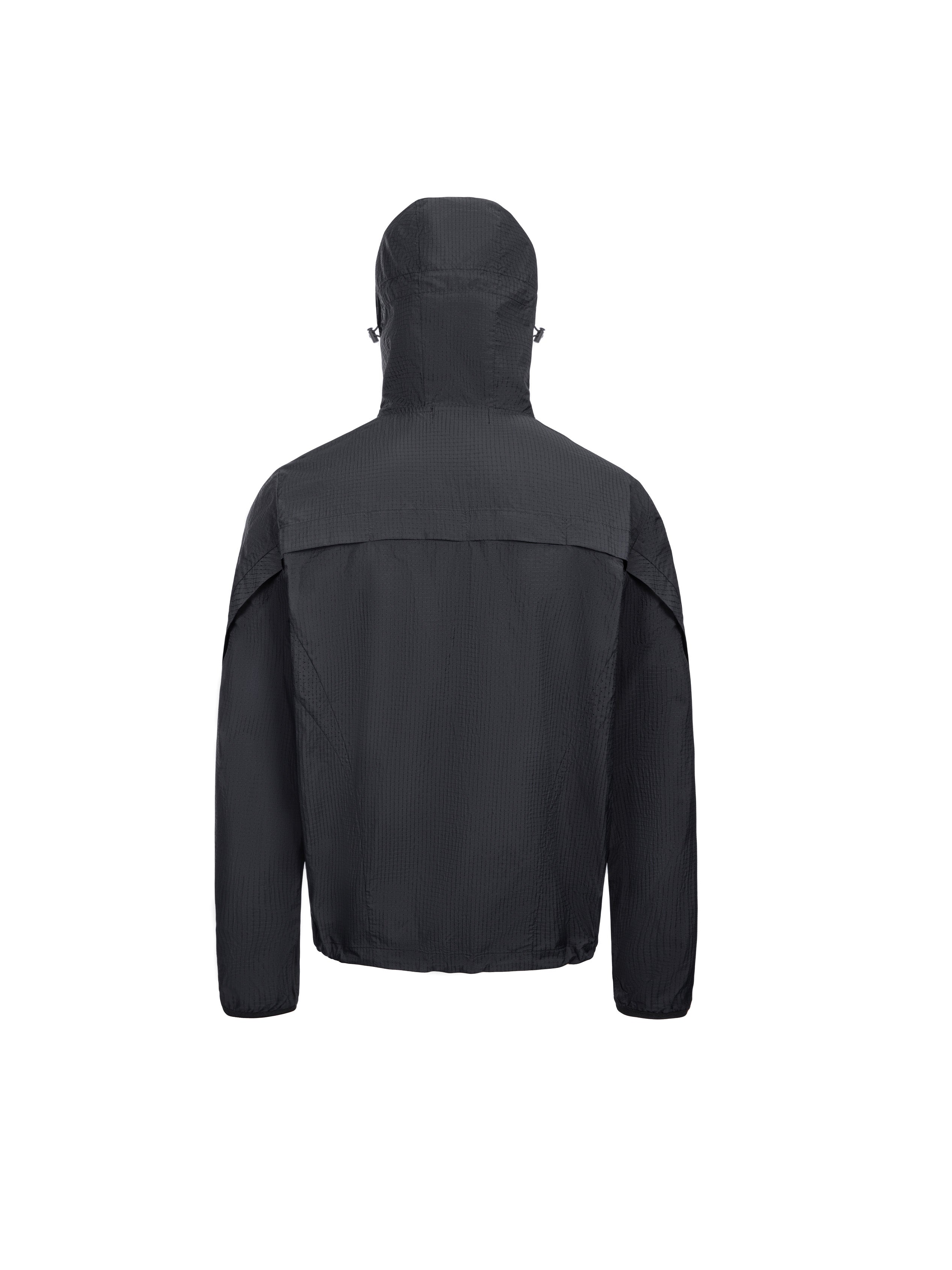 CATSSTAC Arc Panel Dual-Zip UV Protect Hooded Jacket