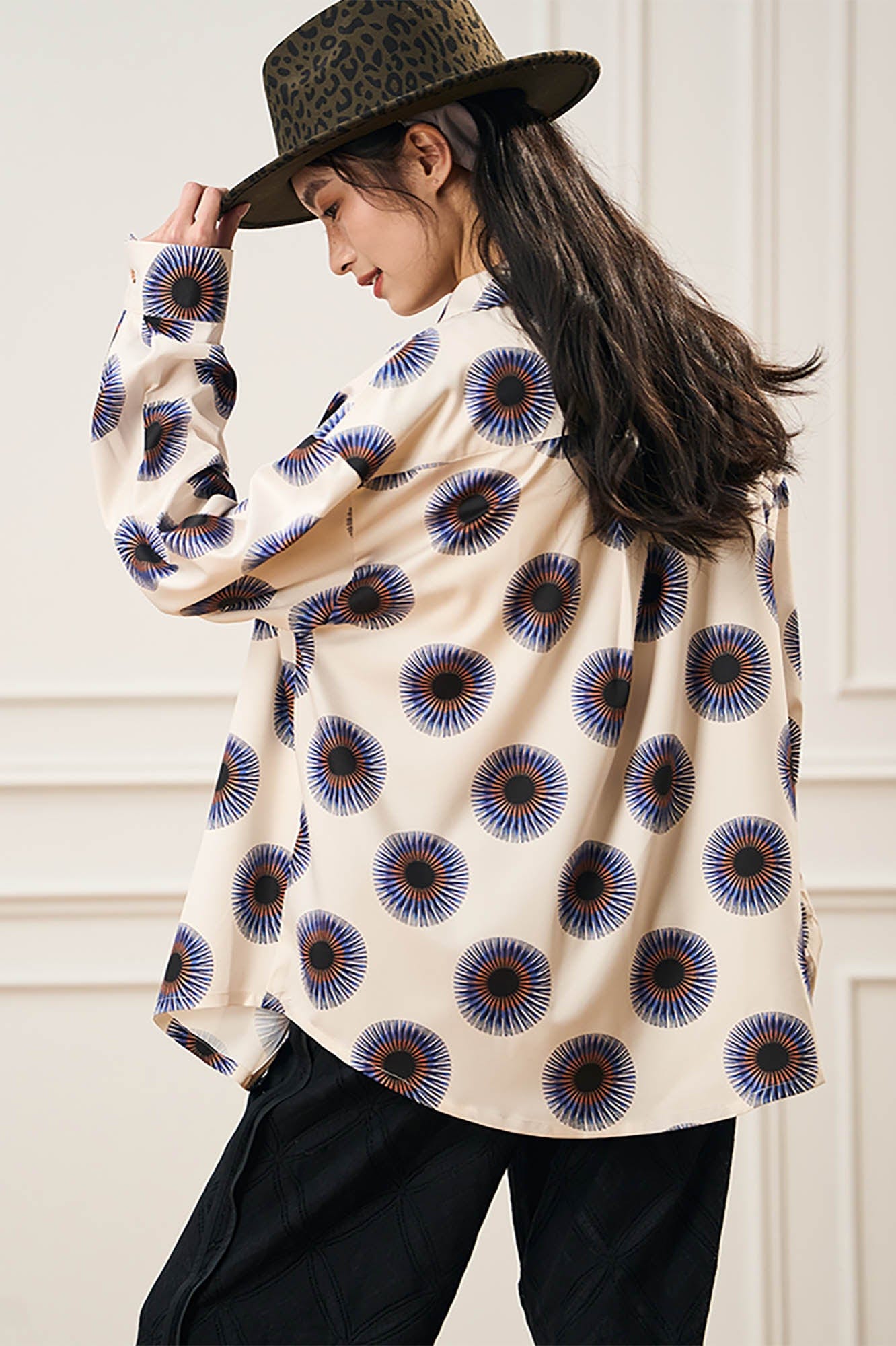 EPIC POETRY Radial Eye Cuban Half Shirt & Shirt