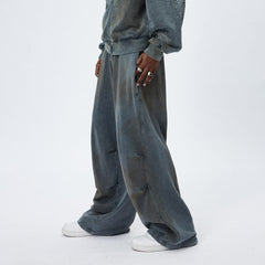 DND4DES Distressed Crinkled Baggy Sweatpants