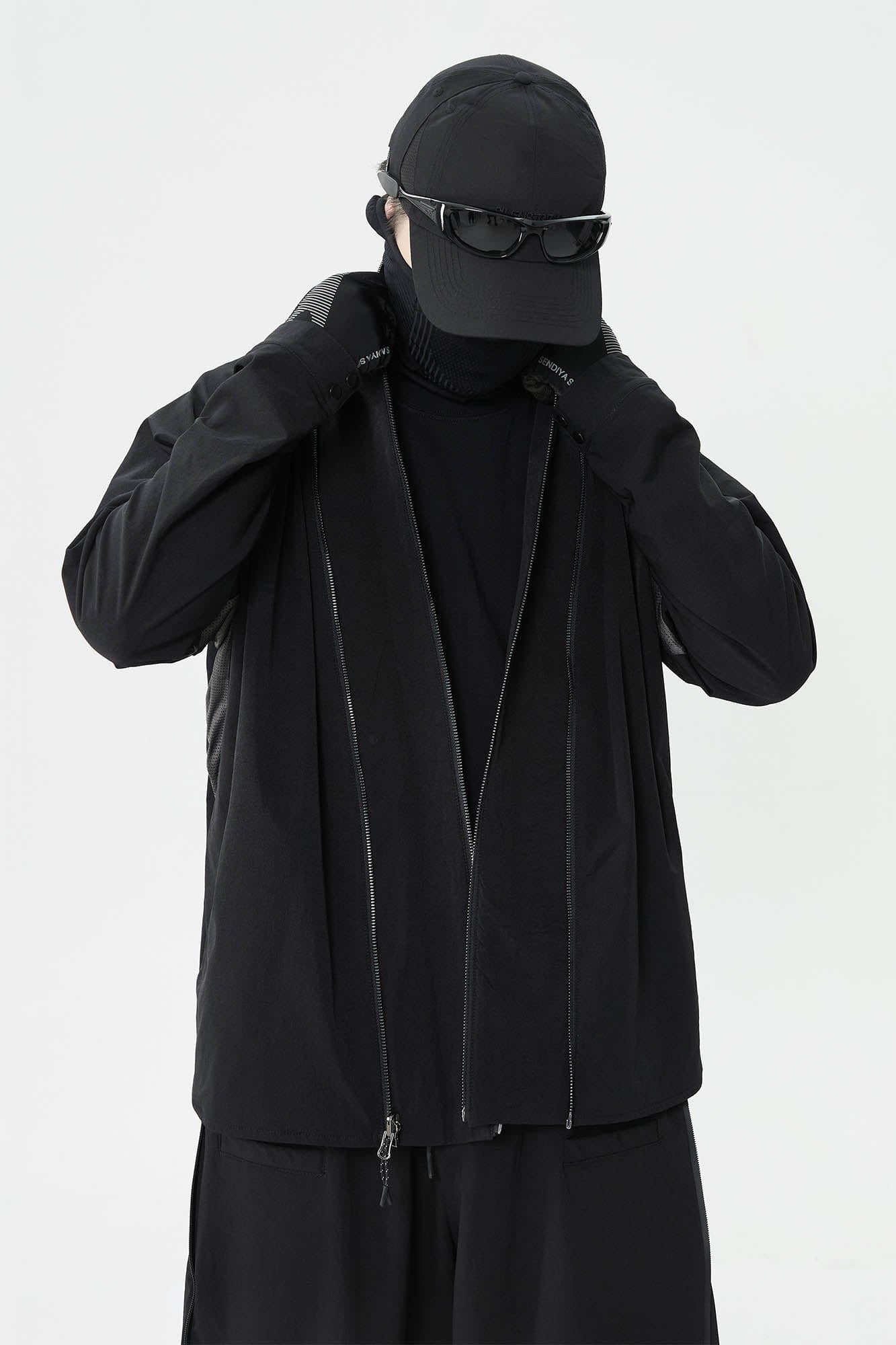 SILENSTORM Tactical Kimono Mesh Spliced Jacket