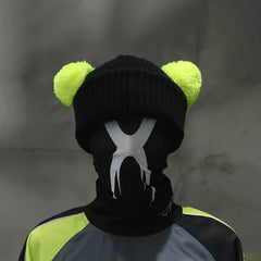 RTVG Double Pom-Pom Face Mask