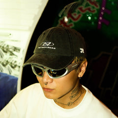 RTVG Distressed Embroidered-Logo Cap