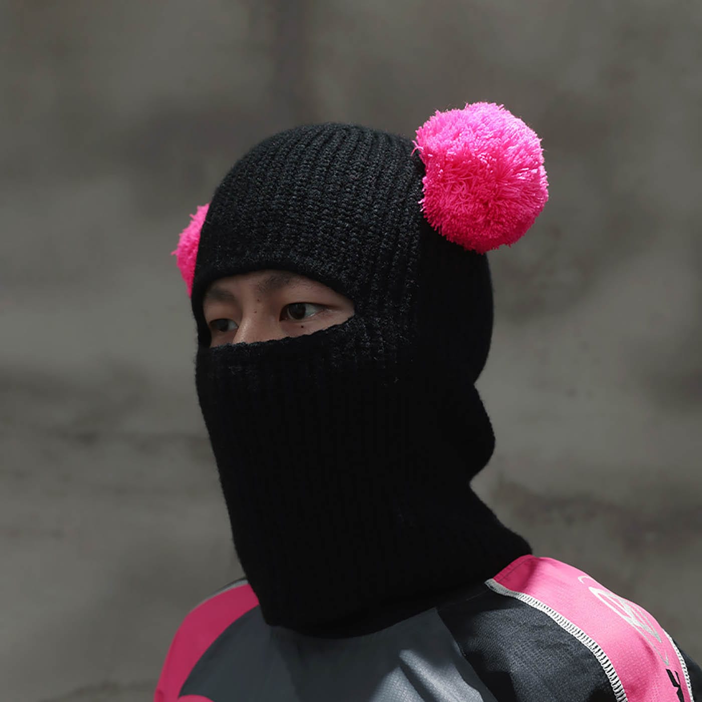RTVG Double Pom-Pom Face Mask