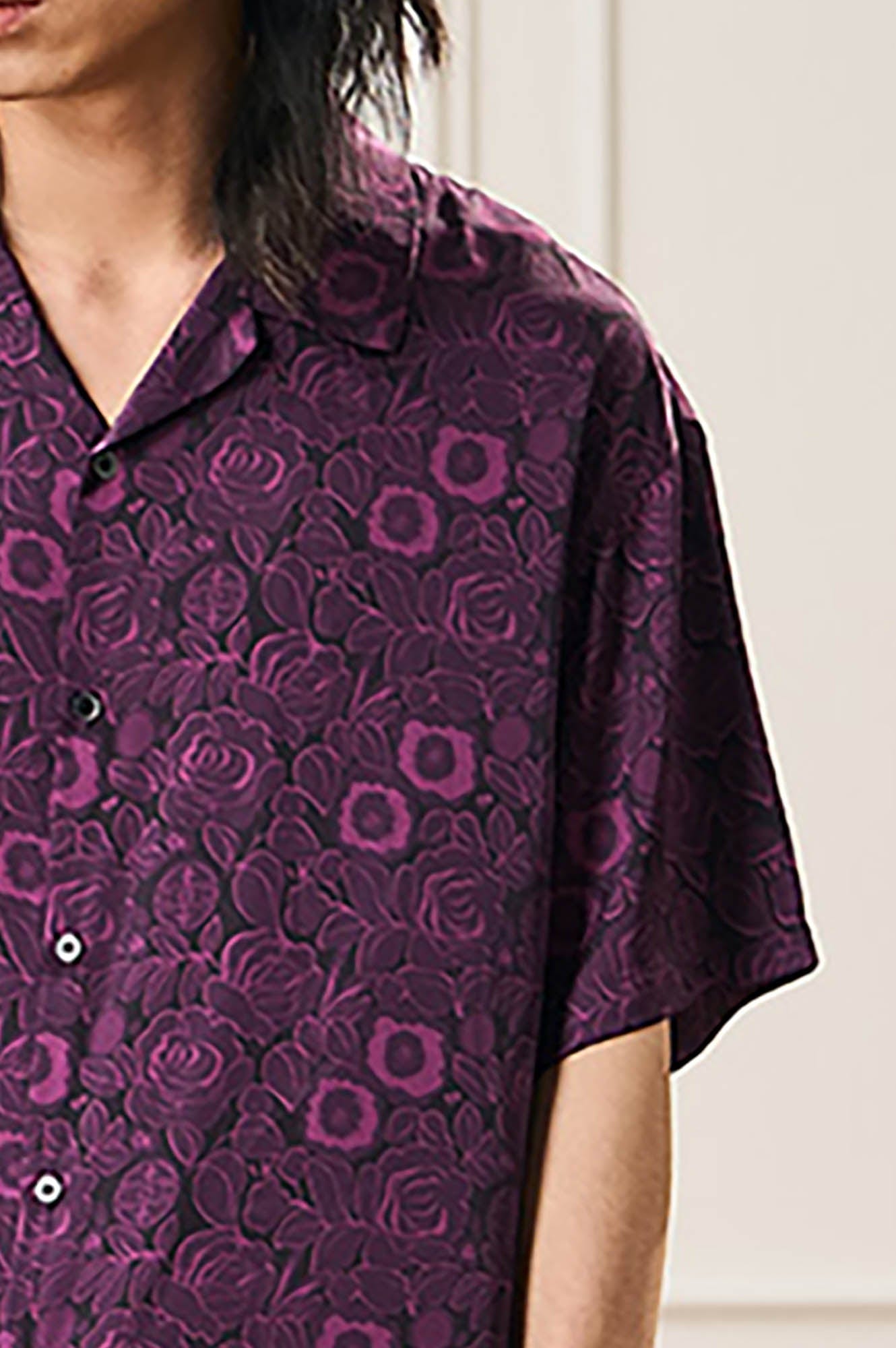 EPIC POETRY Oriental Bloom Cuban Shirt