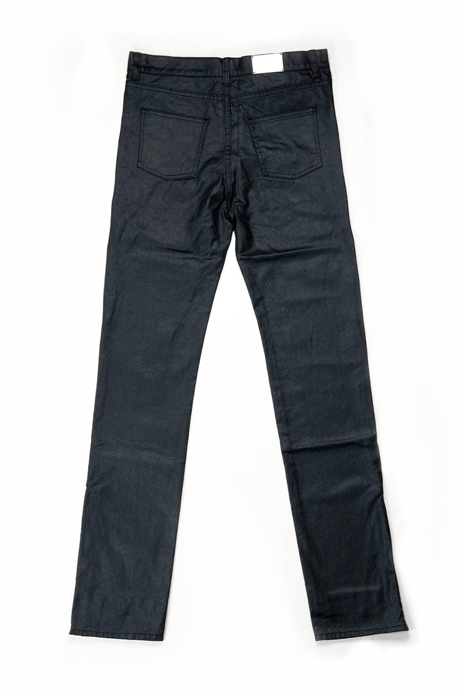 INSIDE OUT Multi-Zipper Rivet Pants