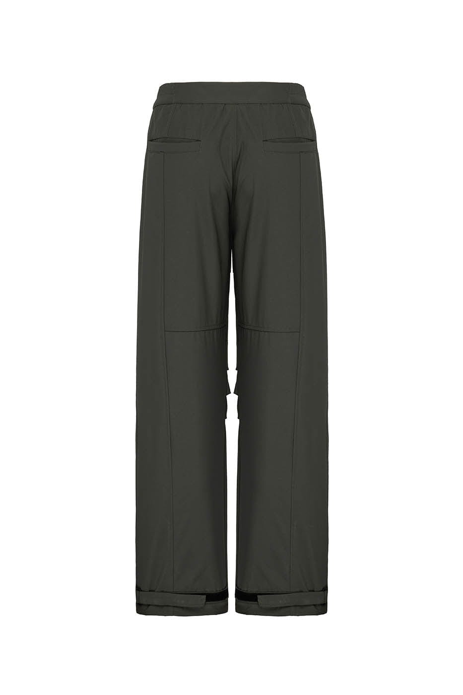 F2CE Deconstructed Crinkled Zipper Pants