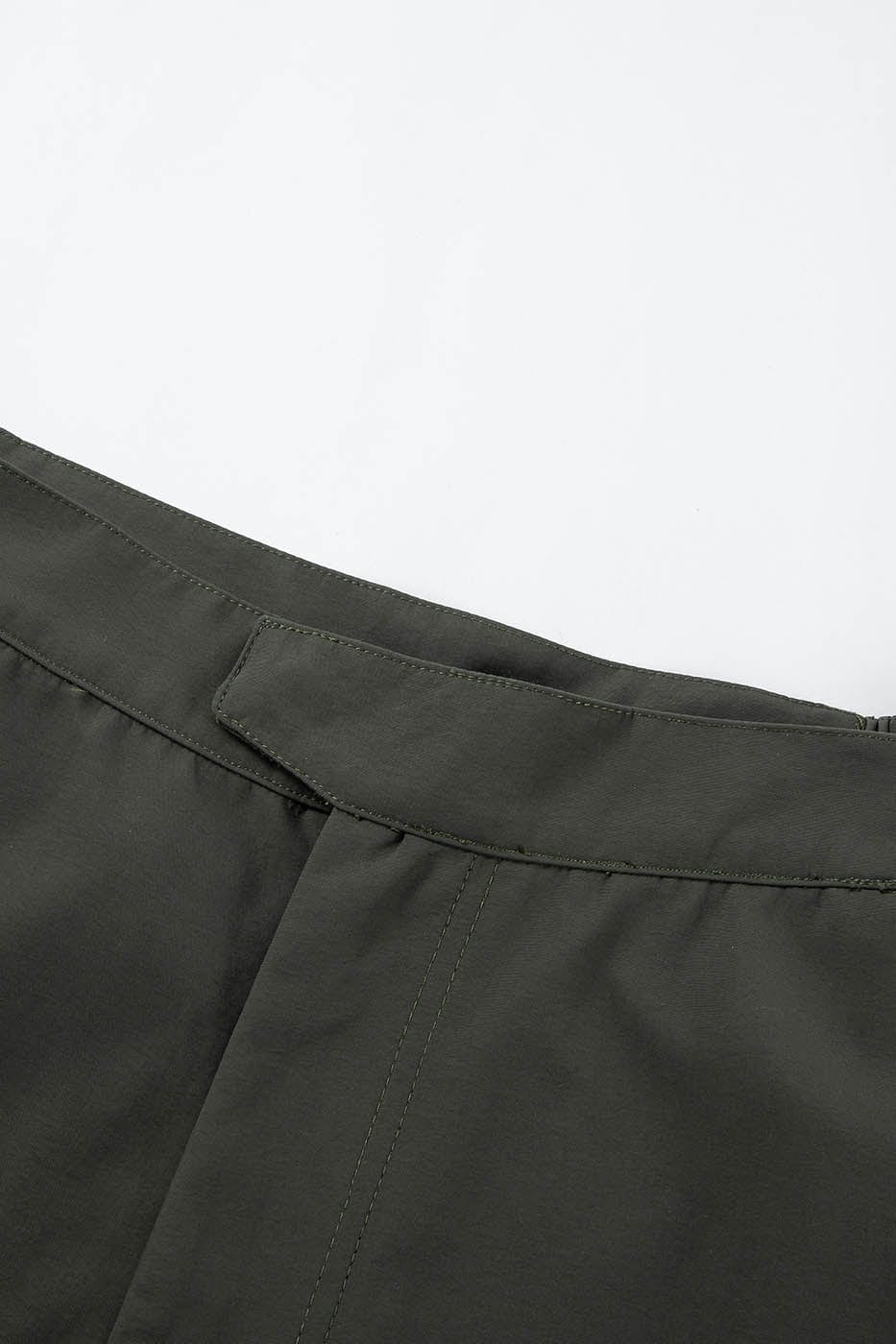 F2CE Deconstructed Crinkled Zipper Pants