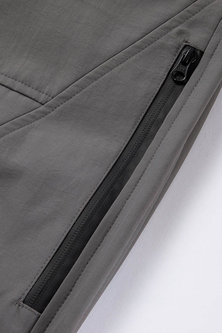 F2CE Deconstructed Crinkled Zipper Pants