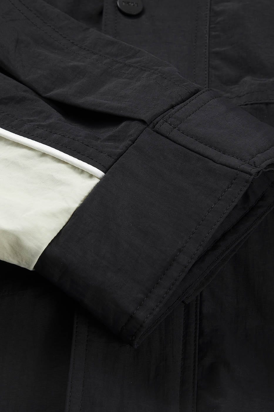 F2CE Deconstructed Detachable-Hood Color-Block Windbreaker