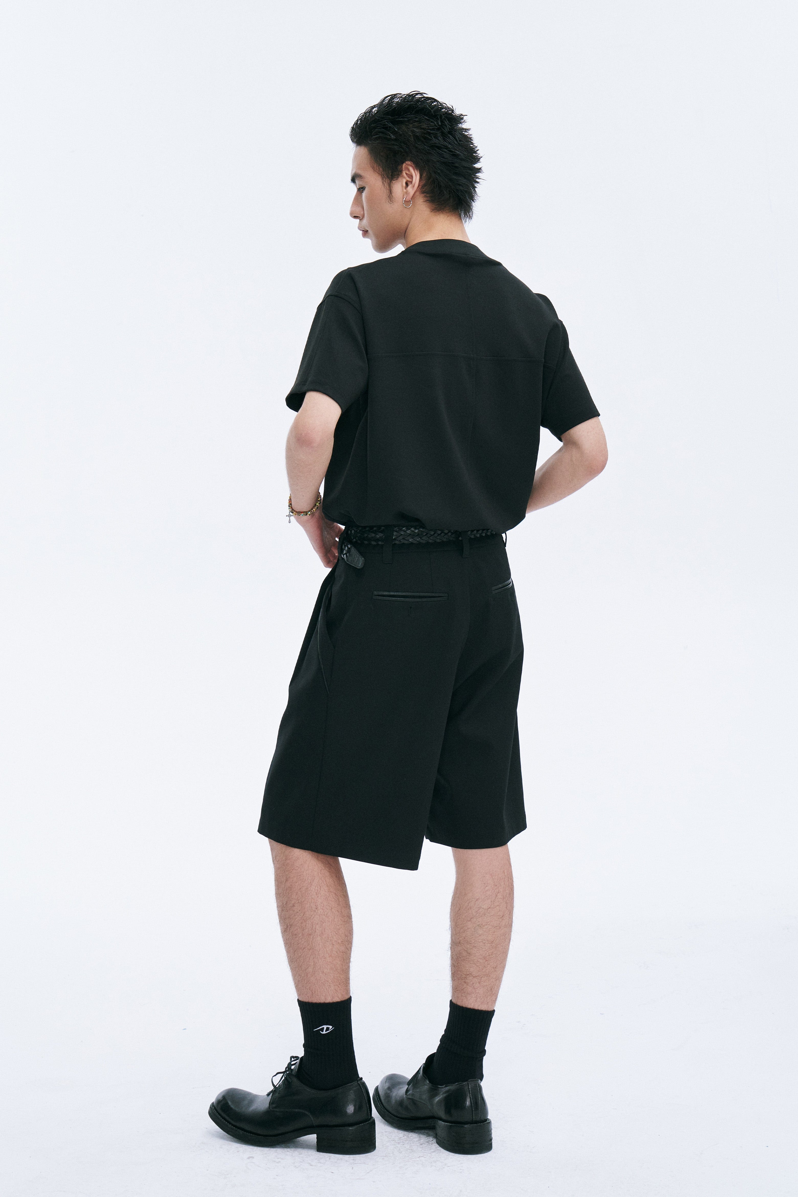 CATSSTAC Cross Spliced Dual-Zip T-Shirt
