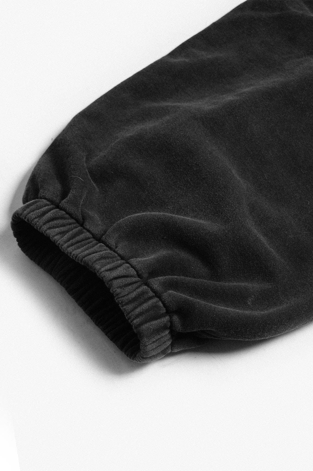RELABEL Detachable Back Flap Draped Balloon Pants Gray