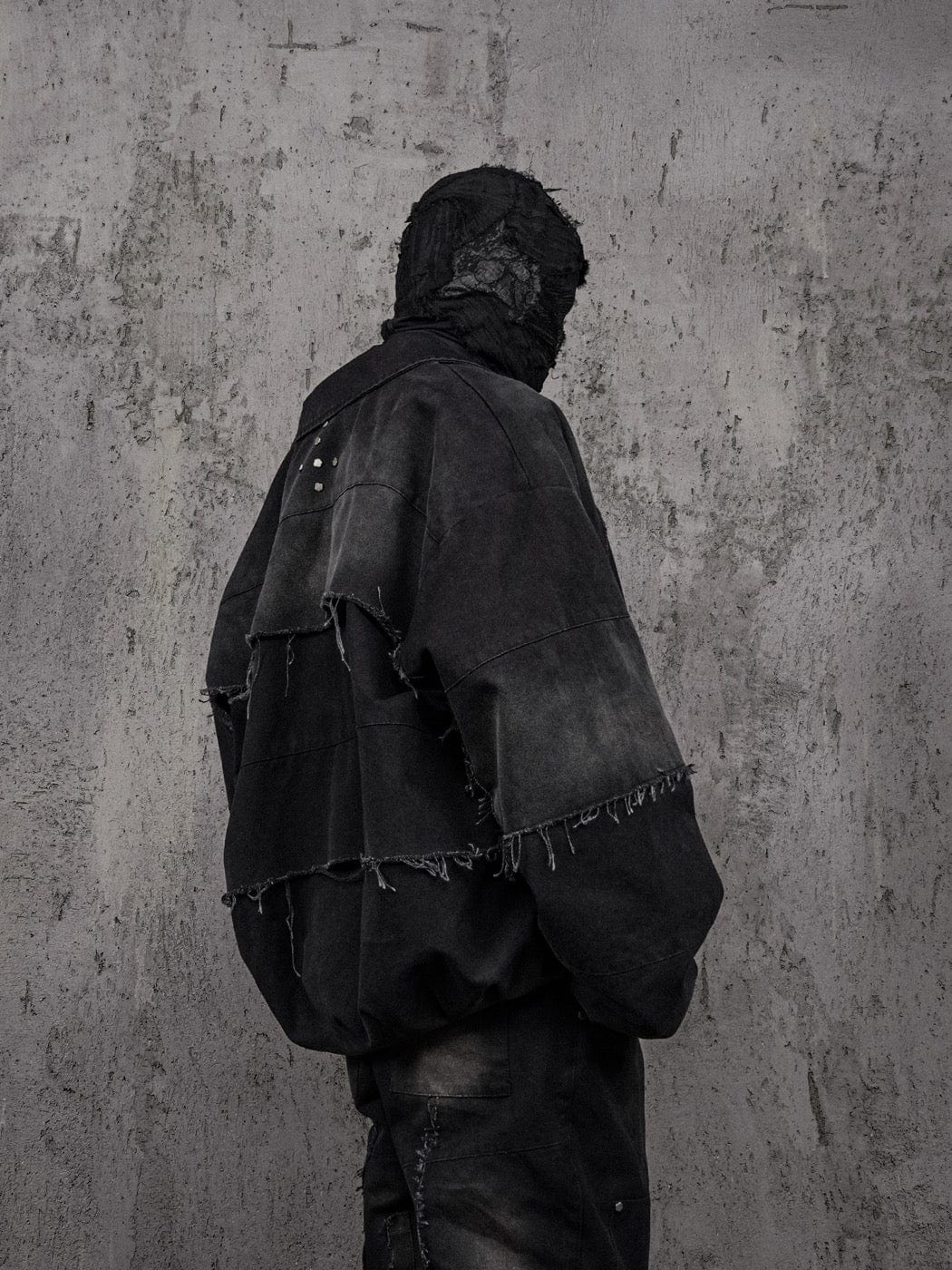 UNDERWATER Raw-Edge Spliced Rivet Jacket