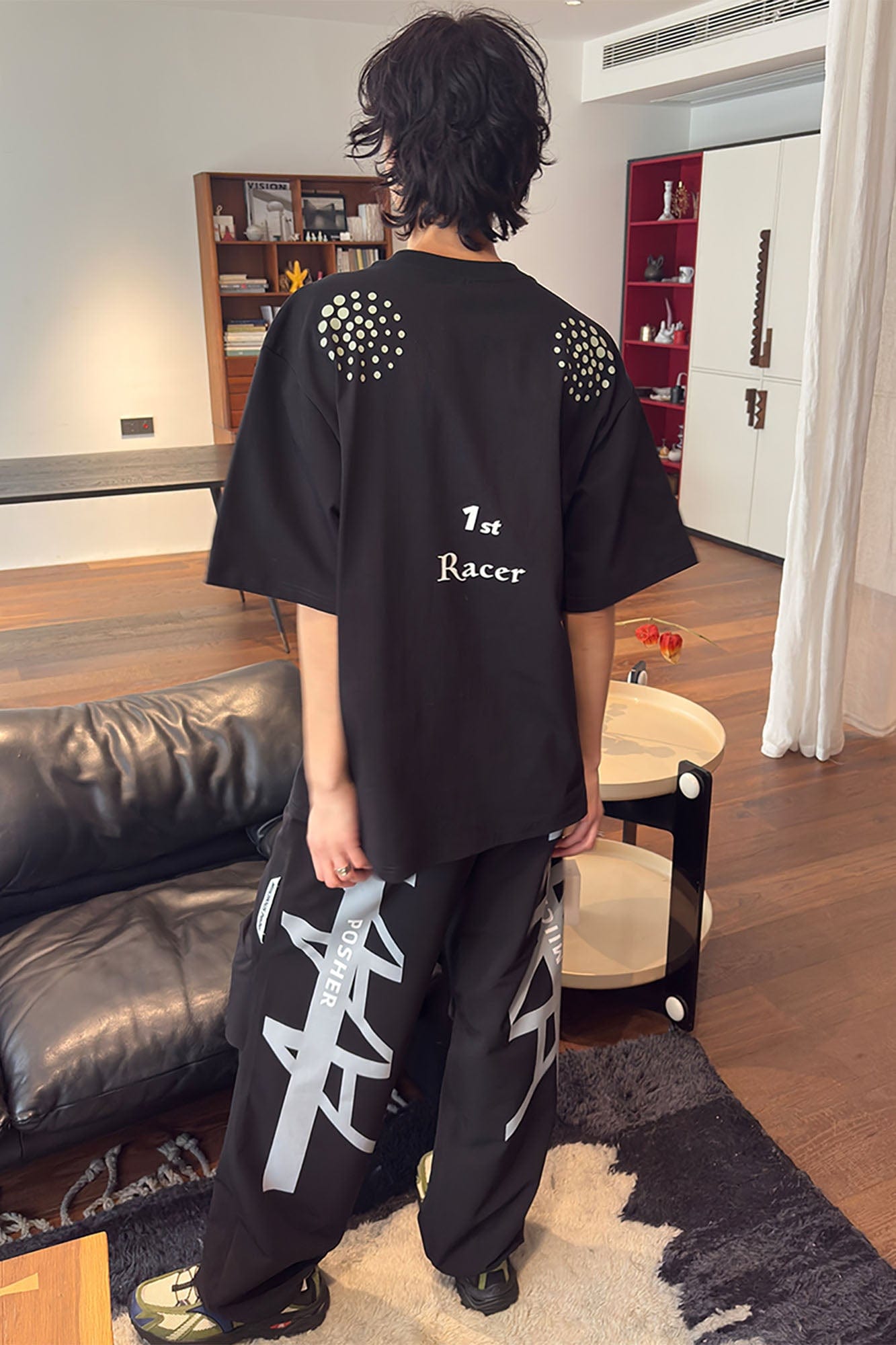 MIICHOUS The First Geometric Arrow Graphic T-Shirt