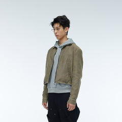 WHISTLEHUNTER Faded Cropped Jacket