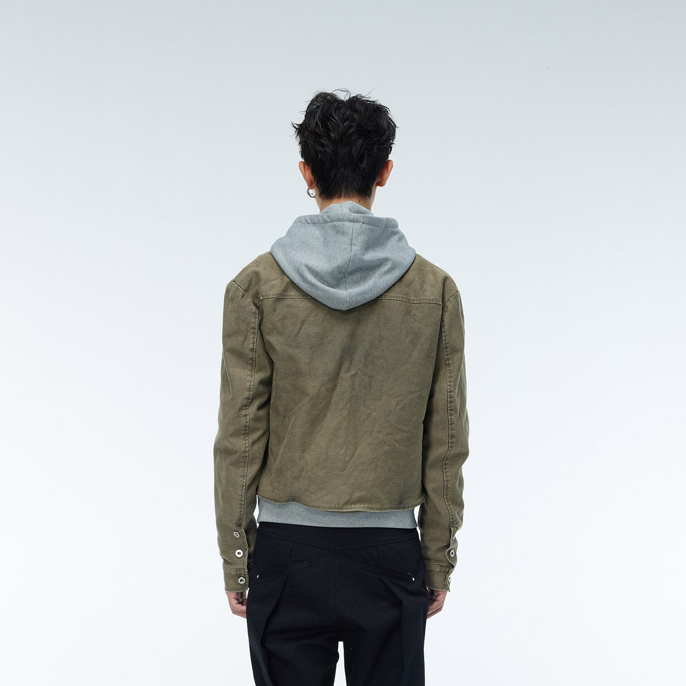 WHISTLEHUNTER Faded Cropped Jacket