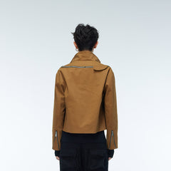 WHISTLEHUNTER Asymmetrical Zippers Jacket