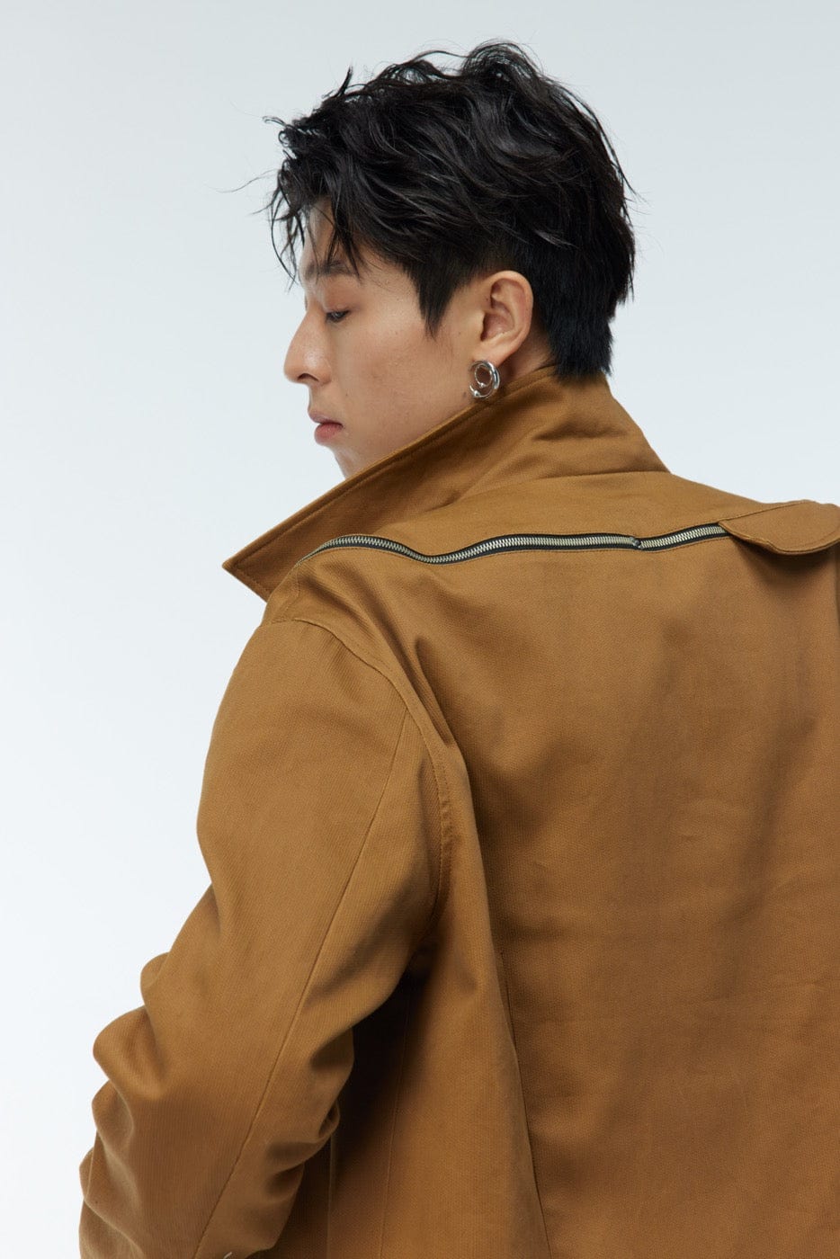 WHISTLEHUNTER Asymmetrical Zippers Jacket