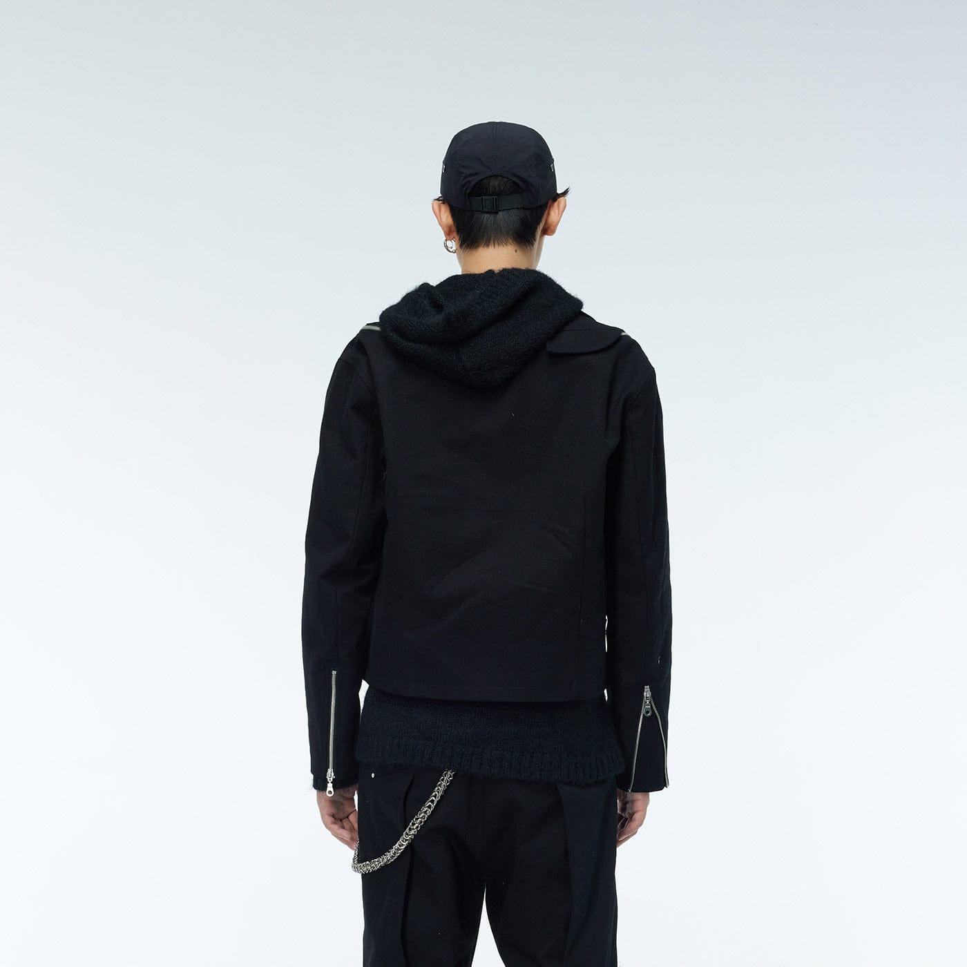 WHISTLEHUNTER Asymmetrical Zippers Jacket