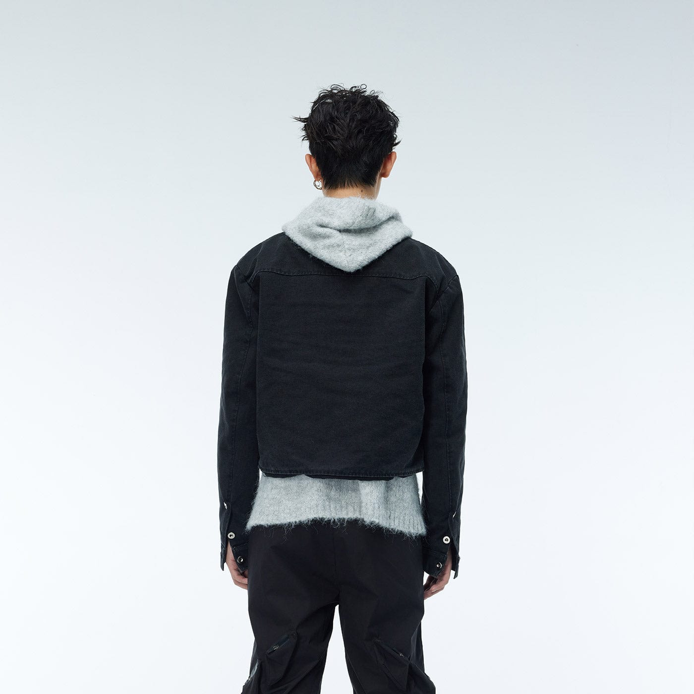 WHISTLEHUNTER Faded Cropped Jacket
