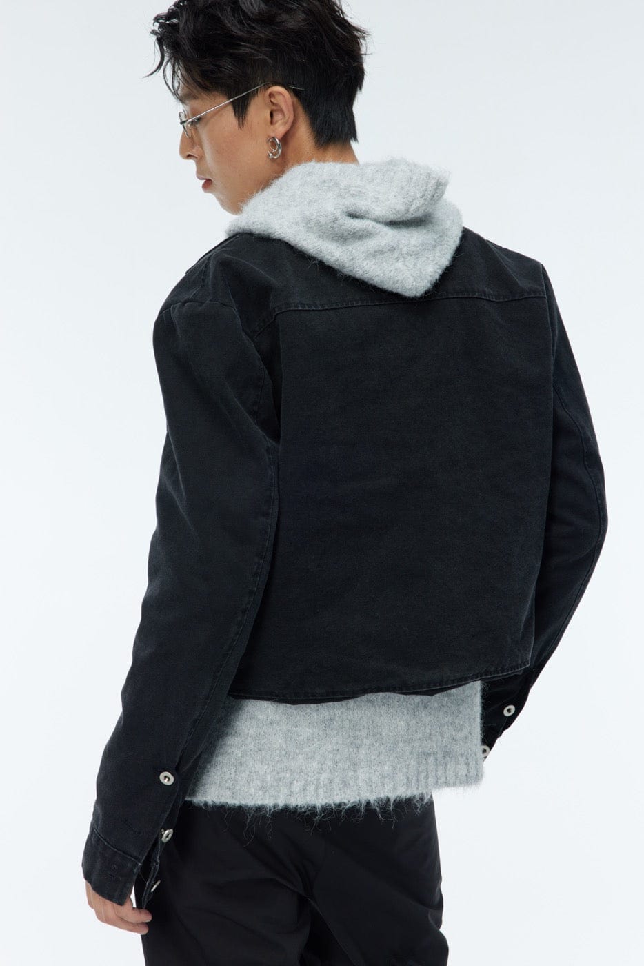WHISTLEHUNTER Faded Cropped Jacket