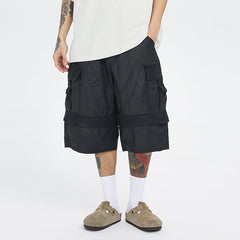 F2CE Spliced Big Pocket Waxed Shorts