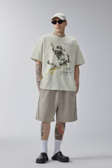 F2CE Retro Knight Graphic T-Shirt