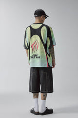 F2CE Contrast Spliced Quick-Dry Racing T-Shirt