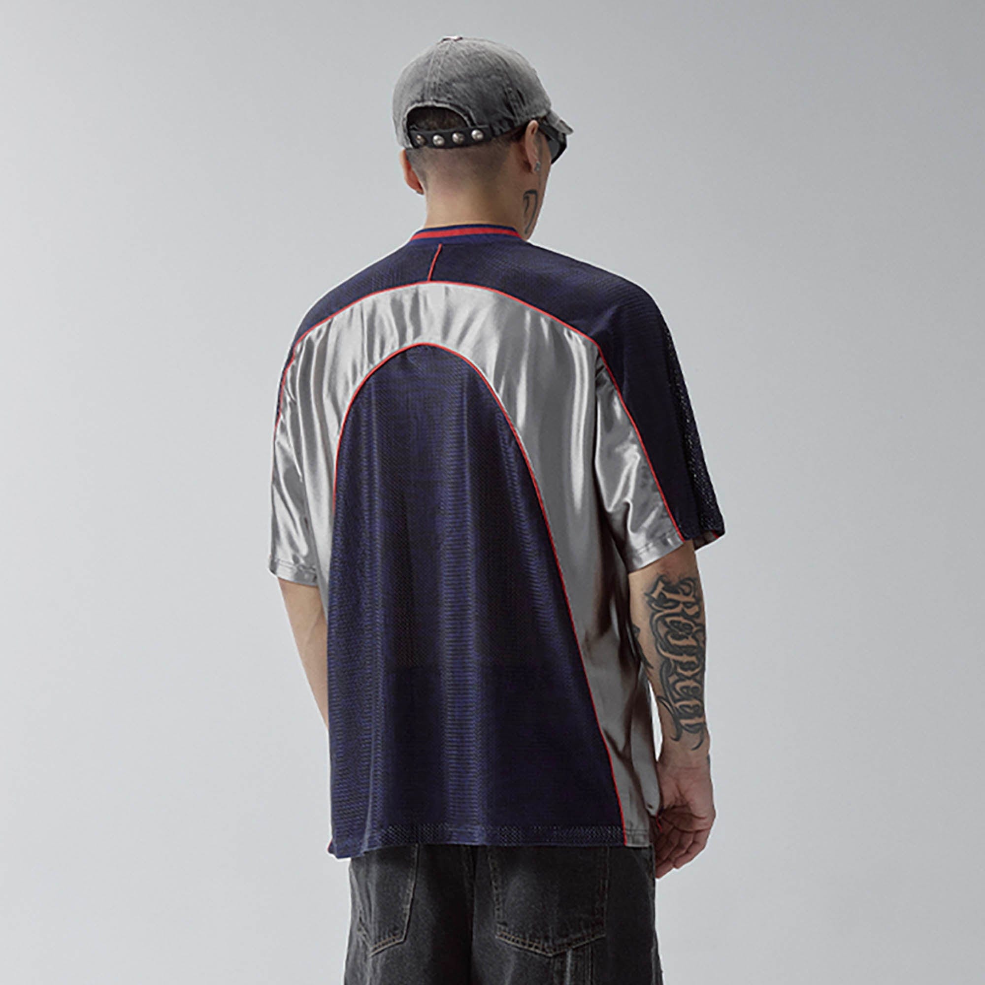 F2CE Mesh Contrast-Panel Quick-Dry Jersey