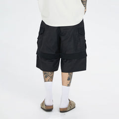 F2CE Spliced Big Pocket Waxed Shorts