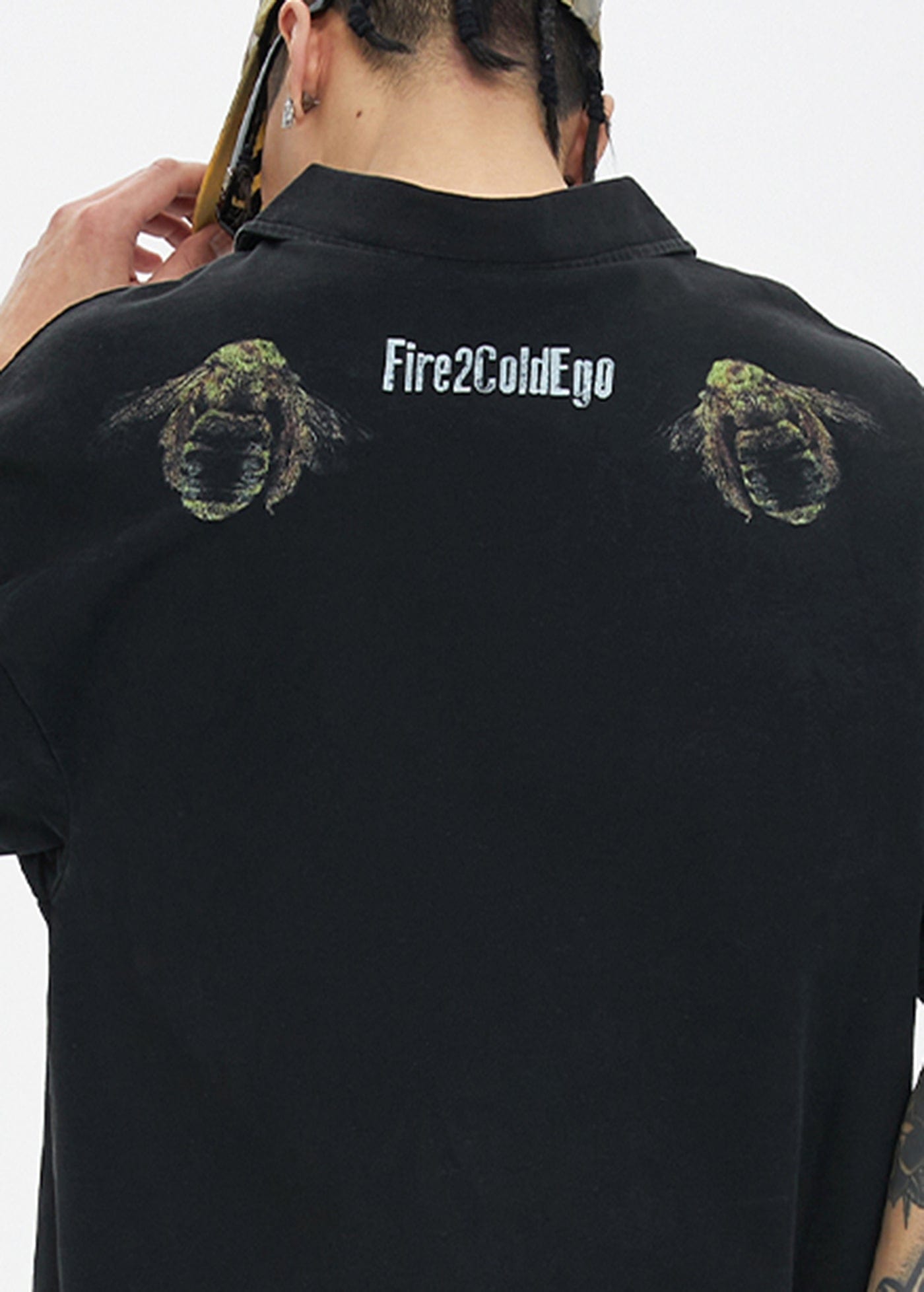 F2CE Pretentious Graphics Polo T-Shirt