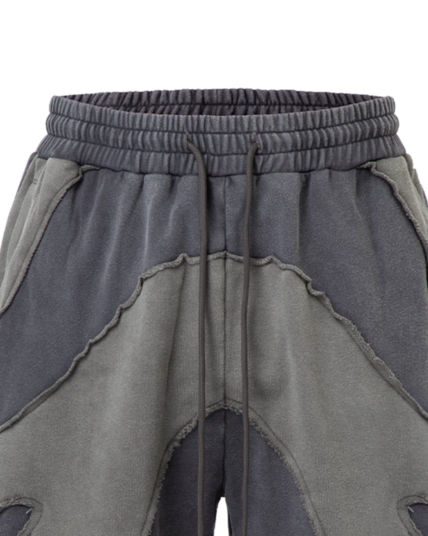 F2CE Distressed Spliced Shorts