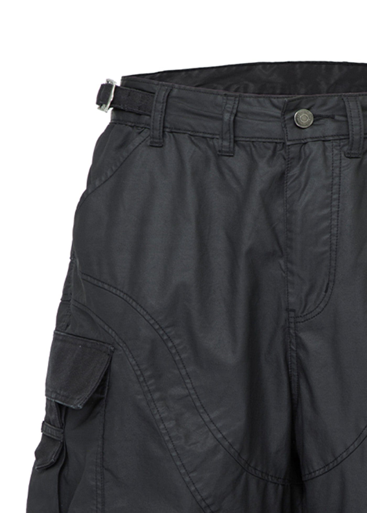 F2CE Spliced Big Pocket Waxed Shorts